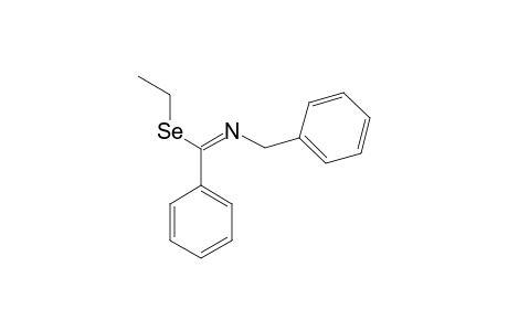 (E)-N-(1-ETHYLSELENYL)-BENZYLIDENEPHENYLMETHYLAMINE;MAJOR_ISOMER