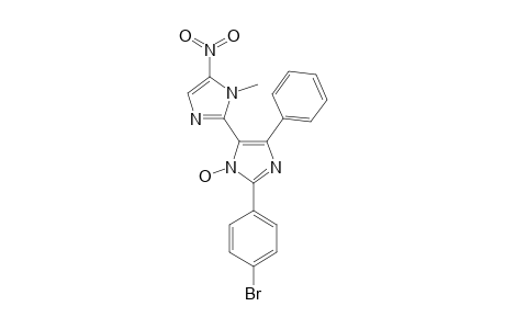 2'-(4-BROMOPHENYL)-1-METHYL-5-NITRO-5'-PHENYL-1H,3'H-2,4'-BIIMIDAZOL-3'-OL