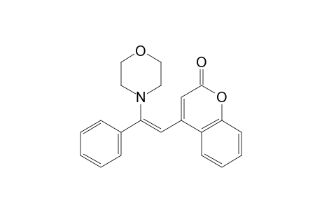 (E)-4-(2-Morpholino-2-phenylvinyl)-2H-chromen-2-one