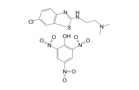 5-CHLORO-2-{[2-(DIMETHYLAMINO)ETHYL]AMINO}BENZOTHIAZOLE, MONOPICRATE