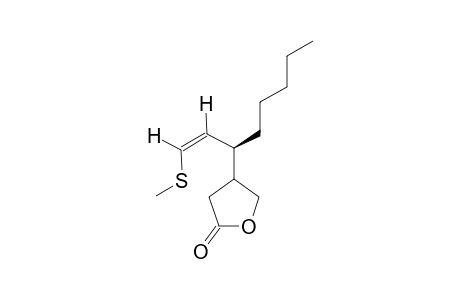 (1'S*,2'Z,3R*)-3-[3'-(METHYLTHIO)-1'-PENTYL-PROP-2'-ENYL]-BUTAN-4-OLIDE