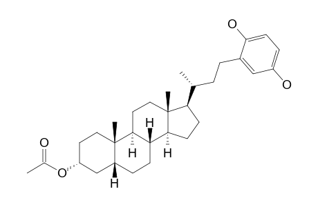 23-HYDROQUINOYL-24-NOR-5-BETA-CHOLANE-3-ALPHA-YL-ACETATE