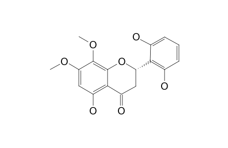 5,2',6'-TRIHYDROXY-7,8-DIMETHOXY-FLAVANONE