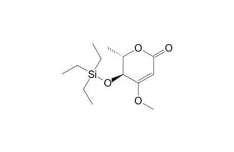 2,6-DIDEOXY-3-O-METHYL-4-TRIETHYLSILOXY-L-ERYTHRO-HEX-2-ENONO-1,5-LACTONE