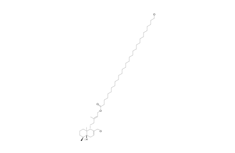 15-(OMEGA-HYDROXYTRICONTANOYL)-LABDA-7,13-DIENE-15,20-DIOL