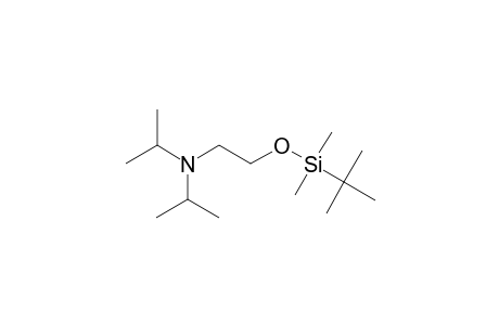 2-Propanamine, N-(tert-butyldimethylsiloxy)ethyl-N-isopropyl-