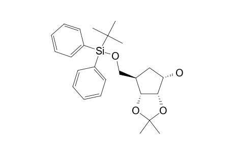 (1S,2S,3R,4R)-4-[(TERT.-BUTYLDIPHENYLSILYLOXY)-METHYL]-2,3-ISOPROPYLIDENE-DIOXY-CYCLOPENTAN-1-OL