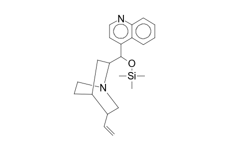 CINCHONANE, 9-TRIMETHYLSILYLOXY-