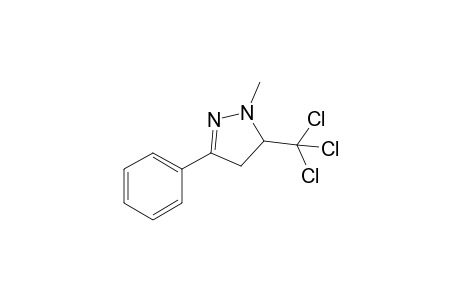 5-Trichloromethyl-1-methyl-3-(phenyl)-2-pyrazoline