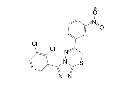 3-(2,3-dichlorophenyl)-6-(3-nitrophenyl)-7H-[1,2,4]triazolo[3,4-b][1,3,4]thiadiazine