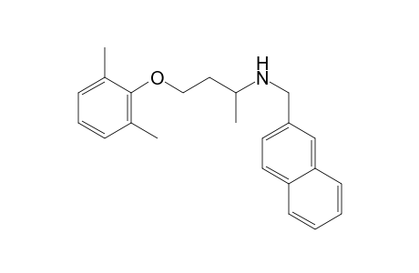 N-[(Naphthalen-1-yl)methyl]-4-[(2,6-dimethyl)phenoxy]butan-2-amine