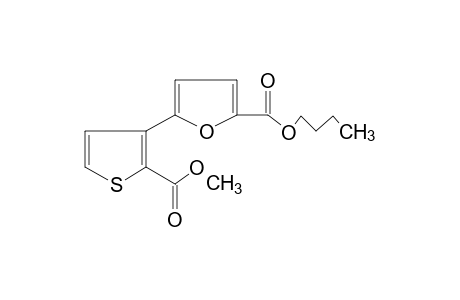 5-(2-CARBOXY-3-THIENYL)-2-FUROIC ACID, 2-BUTYL 5-METHYL ESTER