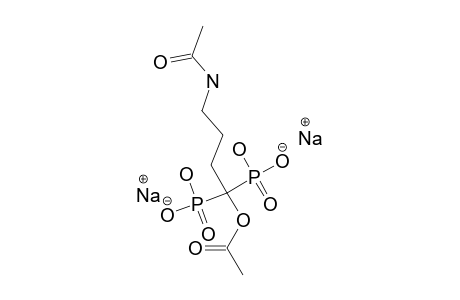 (1-ACETYLOXY-4-ACETYLAMINOBUTYLIDENE)-1,1-BISPHOSPHONIC-ACID-DISODIUM-SALT