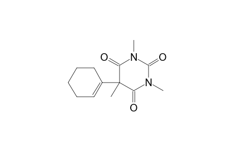 2,4,6(1H,3H,5H)-Pyrimidinetrione, 5-(1-cyclohexen-1-yl)-1,3,5-trimethyl-