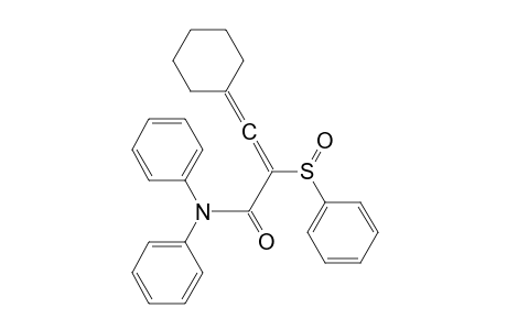 3-Cyclohexylidene-N,N-diphenyl-2-(phenylsulfinyl)-2-propenamide