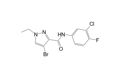 1H-pyrazole-3-carboxamide, 4-bromo-N-(3-chloro-4-fluorophenyl)-1-ethyl-