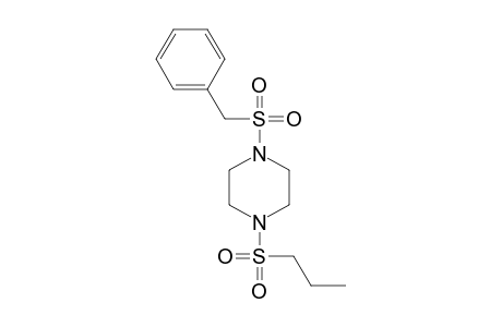 1-(benzylsulfonyl)-4-(propylsulfonyl)piperazine