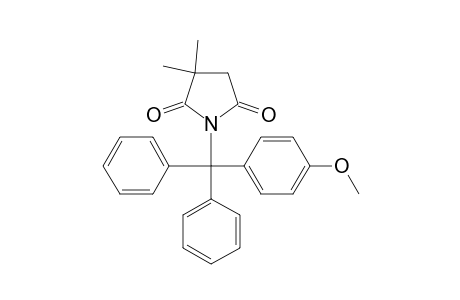 2,5-Pyrrolidinedione, 1-[(4-methoxyphenyl)diphenylmethyl]-3,3-dimethyl-