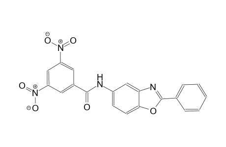 benzamide, 3,5-dinitro-N-(2-phenyl-5-benzoxazolyl)-