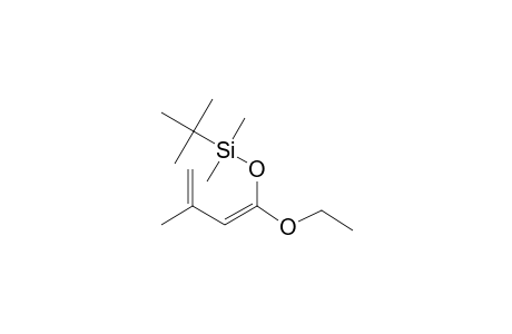 (Z)-TERT.-BUTYL-(1-ETHOXY-3-METHYL-1,3-BUTADIENYLOXY)-DIMETHYLSILANE