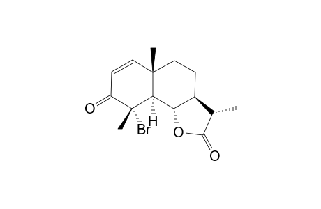 (11S)-4-ALPHA-BROMO-3-OXOEUDESM-1-ENO-12,6-ALPHA-LACTONE