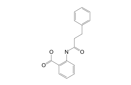 2-(3-PHENYL-PROPIONYLAMINO)-BENZOIC-ACID