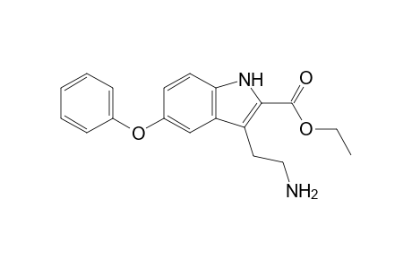 3-(2-Aminoethyl)-5-phenoxy-1H-indole-2-carboxylic acid ethyl ester