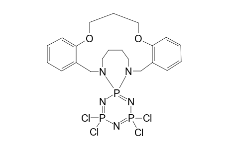 #5;7,12-(PROPANE-1,3-DIYLDIOXYDI-O-PHENYLENE-DIMETHYLENE)-2,2,4,4-TETRACHLORO-2-LAMBDA(5),4-LAMBDA(5),6-LAMBDA(5)-TRIPHOSPHAZA-[6-P(NU)]-1,3,5,7,12-PENTAZASPIR