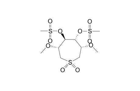 (-)-1,6-Dideoxy-3,4-methanesulfonyl-2,5-di-O-methyl-1,6-thia-D-sorbitol-S,S-oxide