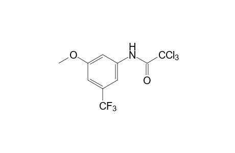 2,2,2-trichloro-5'-(trifluoromethyl)-m-benzanisidide