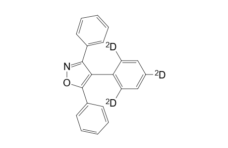 3,5-Diphenyl-4-(2',4',6'-trideuterophenyl)isoxazole