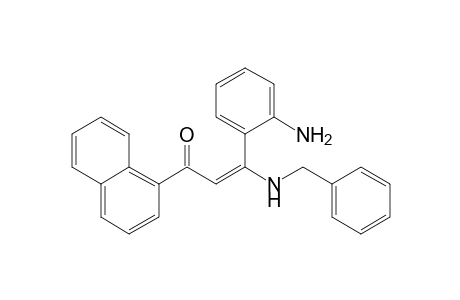 3-(2'-Aminophenyl)-3-benzylamino-1-(.alpha.-naphthyl)propen-1-one