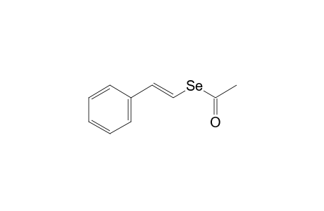 Se-[(E)-2-phenylethenyl] ethaneselenoate