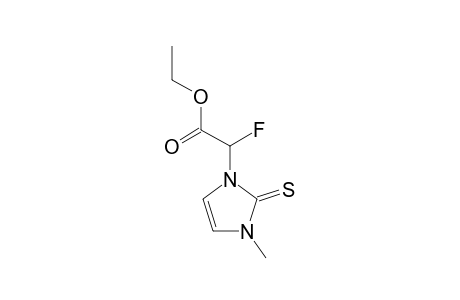 Ethyl 2-fluoro-2-(3-methyl-2-thioxo-2,3-dihydro-1H-imidazol-1-yl)acetate