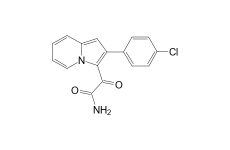 3-Indolizineacetamide, 2-(4-chlorophenyl)-.alpha.-oxo-