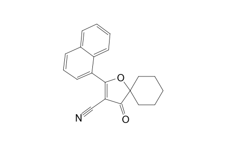 2-(1-Naphthyl)-4-oxo-1-oxaspiro[4,5]dec-2-ene-3-carbonitrile