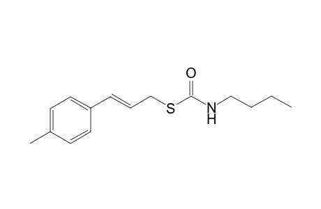 (E)-S-(3-(p-tolyl)allyl) butylcarbamothioate