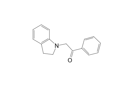 Ethanone, 2-(2,3-dihydro-1H-indol-1-yl)-1-phenyl-