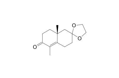 (R)-5',8'a-Dimethyl-1',3',4',7',8',8'a-hexahydrospiro[1.3]dioxolane-2,2'-naphthalen]-6'-one