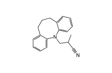 alpha-METHYL-5,6,7,12-TETRAHYDRODIBENZ[b,g]-12-PROPIONITRILE