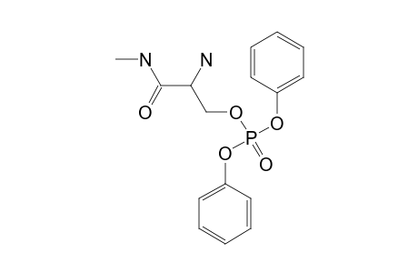 SERINE-N-METHYLAMIDE-DIPHENYLPHOSPHATE