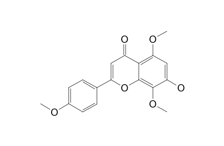 7-HYDROXY-5,8,4'-TRIMETHOXYFLAVONE