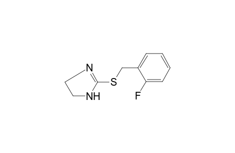 4,5-Dihydro-1H-imidazol-2-yl 2-fluorobenzyl sulfide