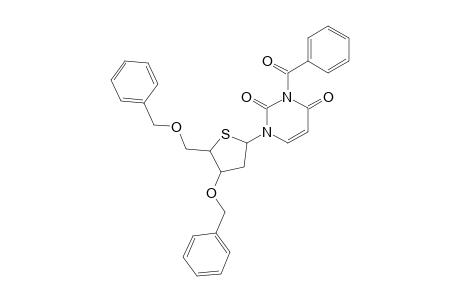 N(3)-BENZOYL-3',5'-DI-O-BENZYL-4'-THIO-2'-DEOXY-ALPHA-URIDINE