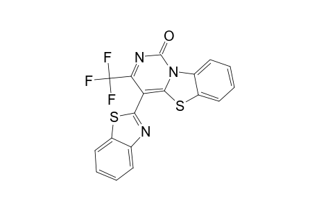 4-(2-BENZOTHIAZOLYL)-3-TRIFLUOROMETHYL-2,3-DIHYDRO-1-H-PYRIMIDO-[6.1-B]-[1.3]-BENZOTHIAZOL-1-ONE