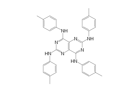 2,4,6,8-TETRA-p-TOLUIDINOPYRIMIDO[5,4-d]PYRIMIDINE