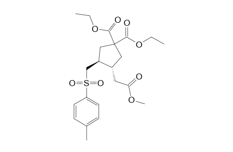 DIETHYL-3-[(METHOXYCARBONYL)-METHYL]-4-(TOSYLMETHYL)-CYCLOPENTANE-1,1-DICARBOXYLATE