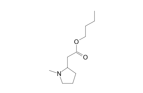 1-methyl-2-pyrrolidineacetic acid, butyl ester