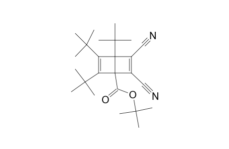 4,5,6-TRI-TERT.-BUTYL-2,3-DICYANOBICYCLO-[2.2.0]-HEXA-2,5-DIENE-1-CARBOXYLIC-ACID,TERT.-BUTYLESTER