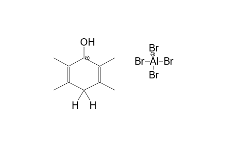 2,3,5,6-TETRAMETHYL-4-HYDROXYBENZOLONIUM TETRABROMOALUMINATE